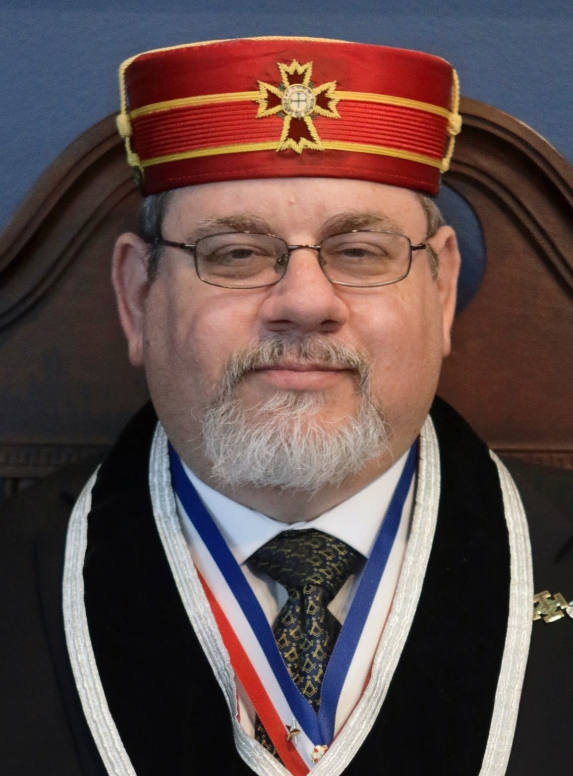 Portrait of Dr. David Rosenthal, 32nd Degree KCCH, Director of Work